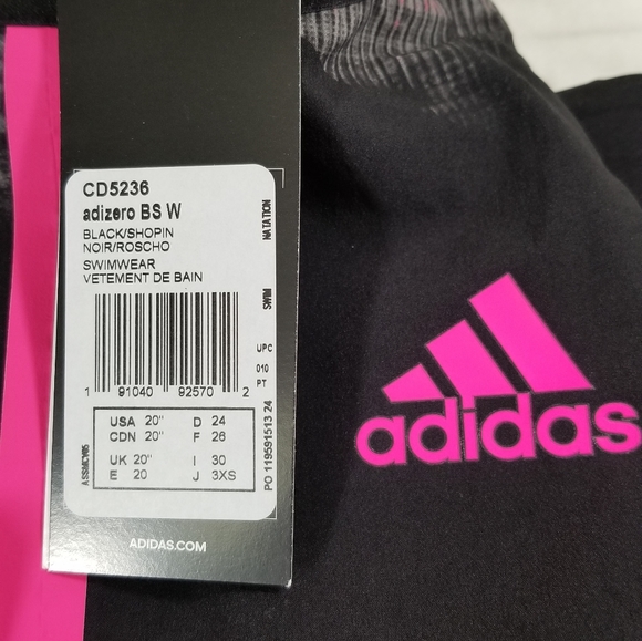 Adidas Adizero XVIII Freestyle Close Back Swimsuit - Picture 8 of 8